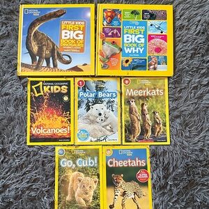 National Geographic Kids Learning Book Set - Yellow